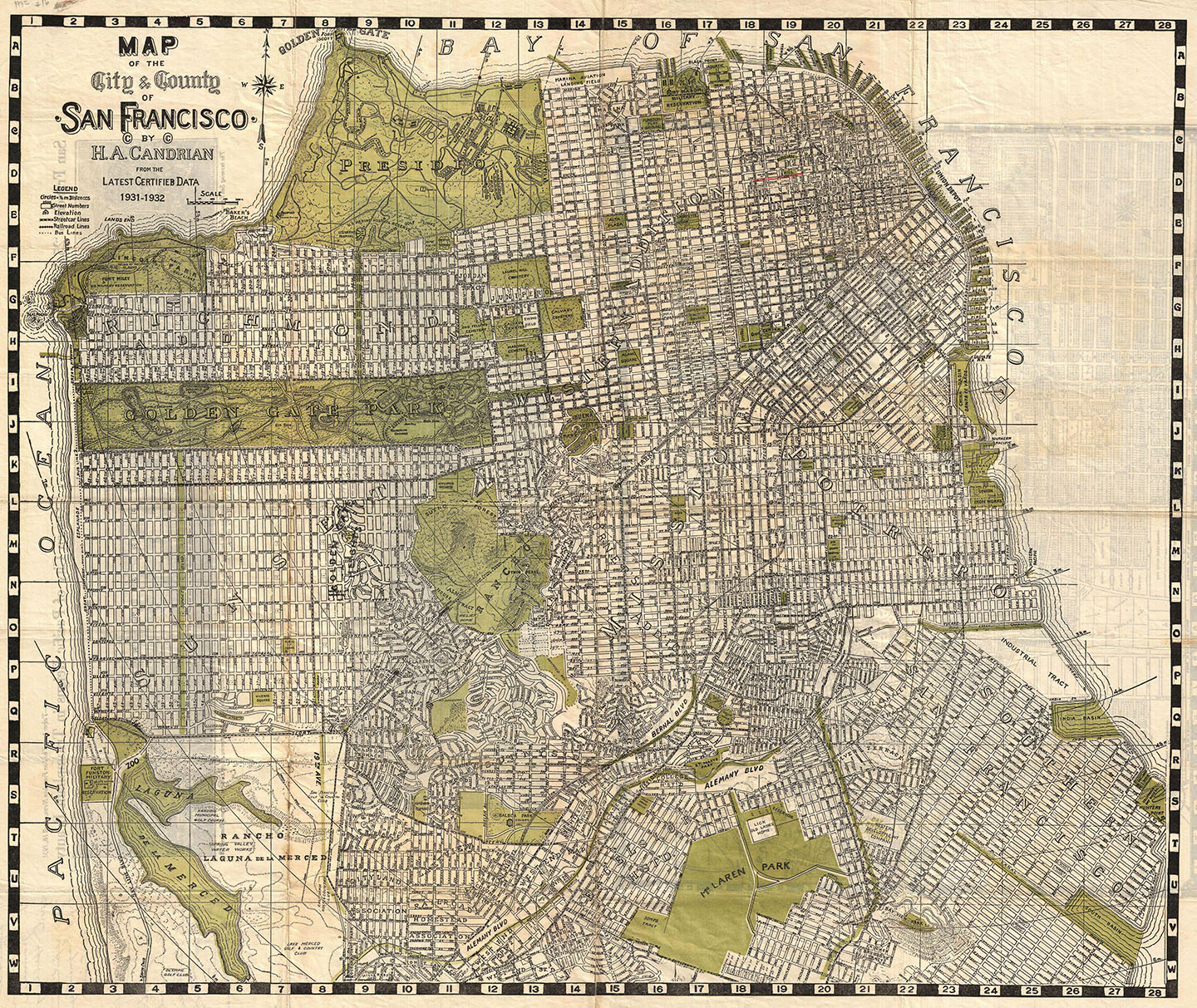 Historic Map of San Francisco