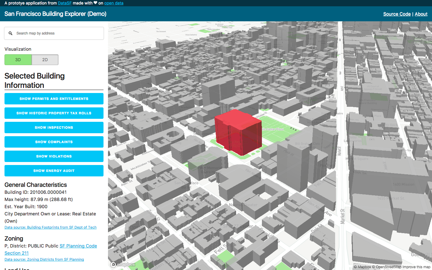 san francisco parcel map Datasf New Sf Building Footprints Released With 3d Characteristics san francisco parcel map